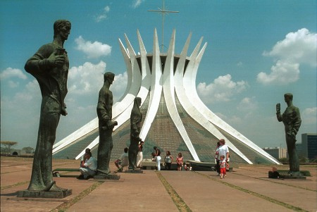 Brasilia Cathedral. Brazil