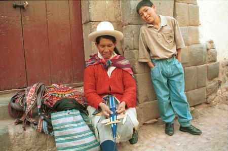 Weaving. Cuzco, Peru
