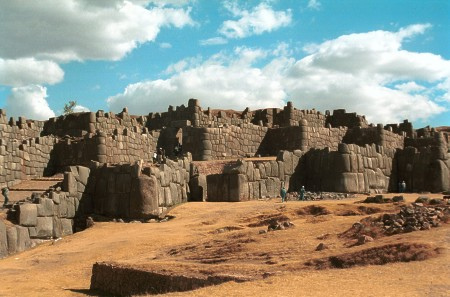 Sachsayhuaman Inca Fortress. Cuzco, Peru