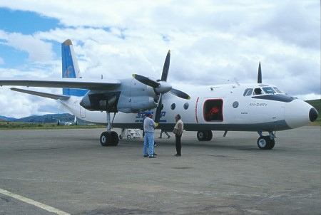Antonov An-24 Star Airlines. Chachapoyas, Peru